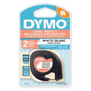 dymo-12mm-10697-white-labelling-tape