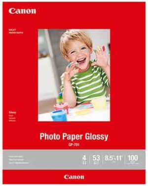 Canon-GP701A4-100-white-glossy-photo-paper-100-sheets-pack-Genuine