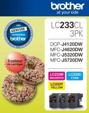 brother-lc233cl3pk-ink-cartridge-value-pack
