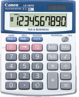Canon-LS100TS-10-digit-tax-calculator