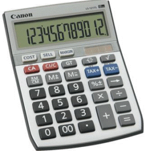 Canon-LS121TS-12-digit-display-tax-calculator