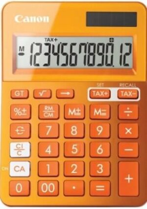 canon-ls123kmor-calculator-orange