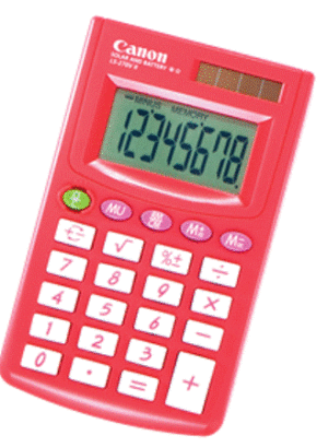 Canon-LS270VIIR-pocket-red-calculator