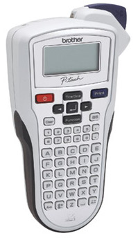 Brother-P-Touch-PT-1010-SILVER-Electronic-Labelling-Machine-labelling-tapes
