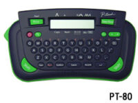 Brother-P-Touch-PT-80-Electronic-Labelling-Machine-labelling-tapes