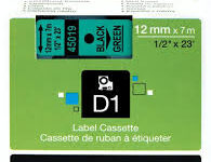 dymo-s0720590-black-print-on-green-labelling-tape