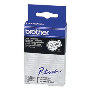 brother-tc201-black--on-white-label-tape