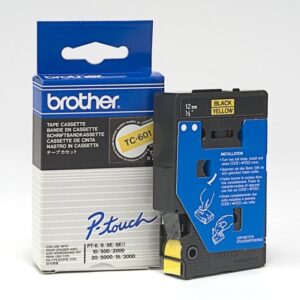 brother-tc601-black--on-yellow-label-tape