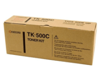 Kyocera TK-500C Cyan toner cartridge Genuine