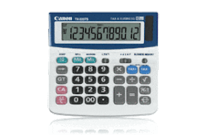 Canon-TX220TS-desktop-calculator