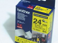 brother-tzes651-black--on-yellow-strong-adhesive-label-tape