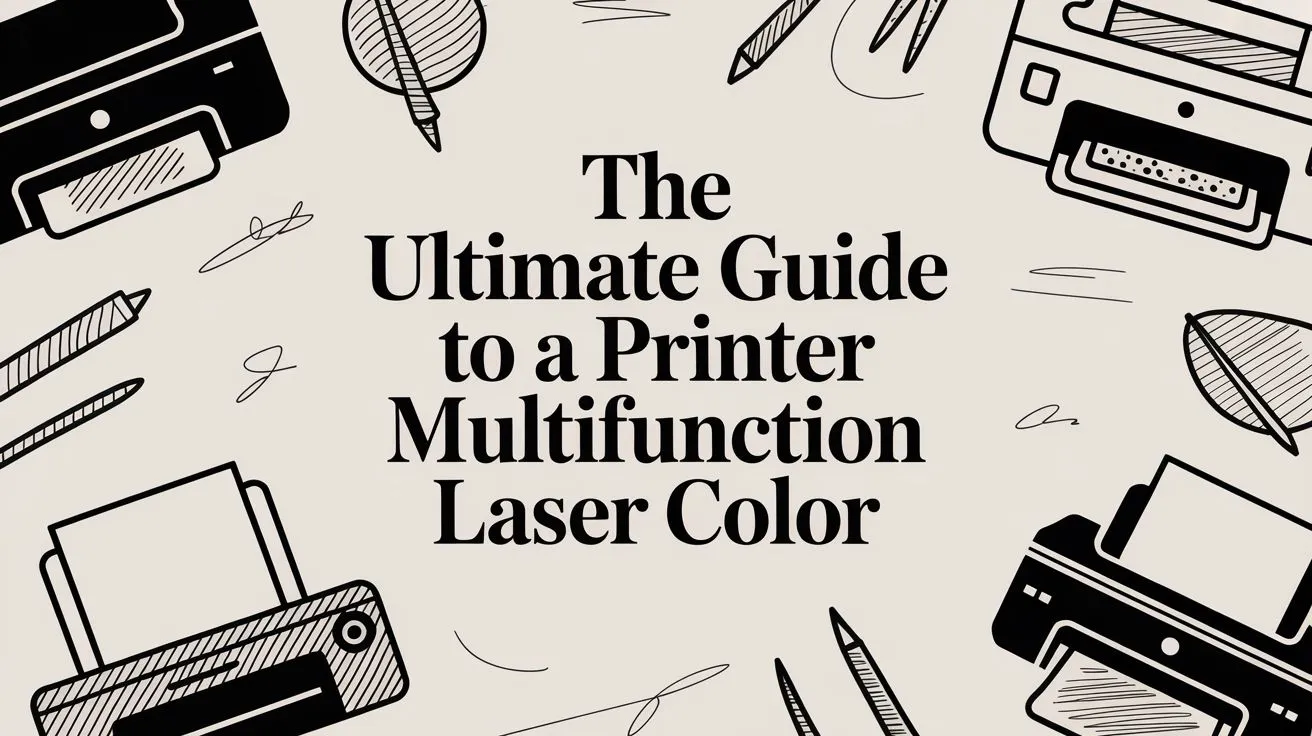 The Ultimate Guide to a Printer Multifunction Laser Color